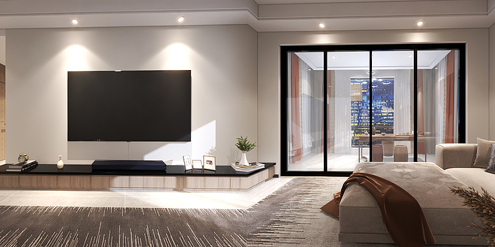 云南华聚艺家装潢设计-芳华6栋206-装修设计方案