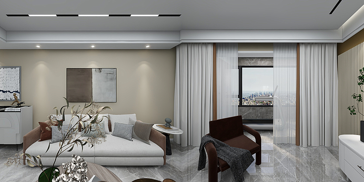 影岛-望江维也纳国际城10号楼2203-装修设计方案