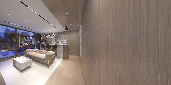 李骏-瑞和园89.50㎡B户型3室2厅1卫-装修设计方案