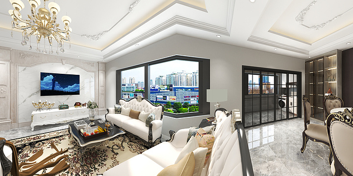 设计师张敬州-和泰玺苑.dwg-装修设计方案