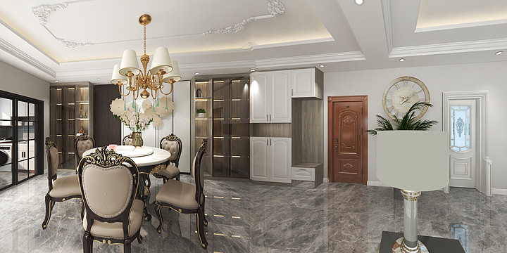 设计师张敬州-和泰玺苑.dwg-副本-装修设计方案