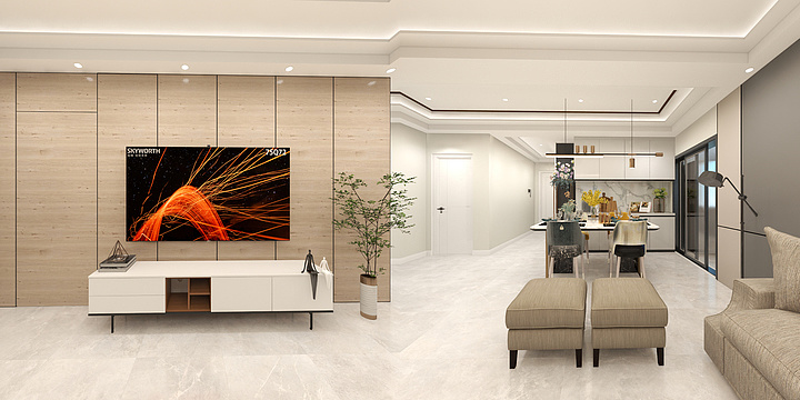 小陶97-时代·蝴蝶湾-装修设计方案