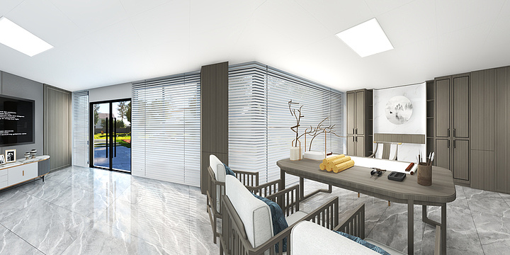 吃点彩虹糖-沙湖新村茶话中心-装修设计方案