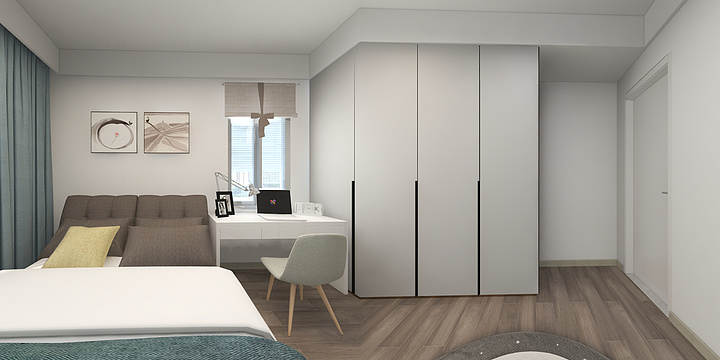 LamDesign-迎江二村老房改造-装修设计方案