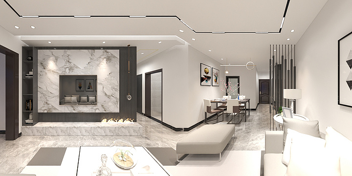 杨坤one-广大城10-3.dwg-装修设计方案