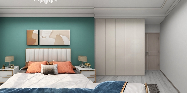 黄仁-紫荆公馆-轻奢（万达装饰）-装修设计方案