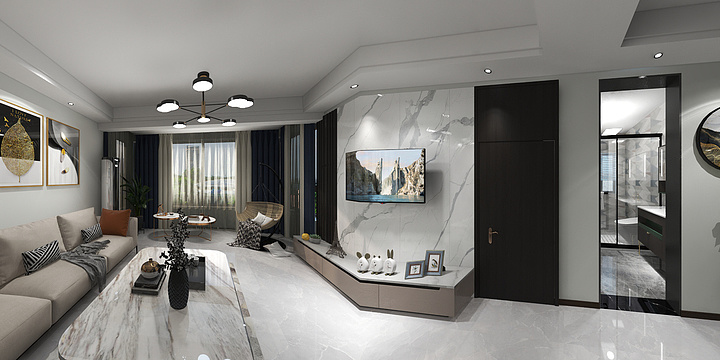 品盛格美全屋定制-松鹤一品-装修设计方案