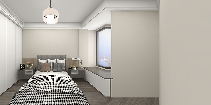 六月定制设计工作室-香山怡园-谢老师雅居-装修设计方案