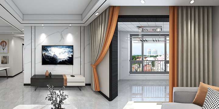 3D全景图0-熙悦府2-2-703-装修设计方案