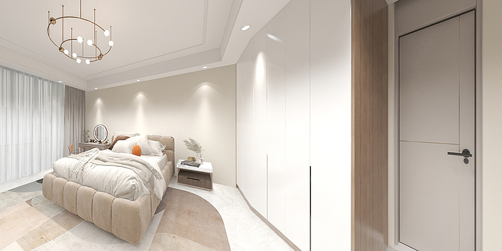 龚春喜-四合院现代简约.dwg-装修设计方案