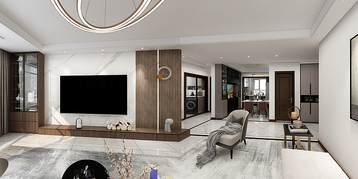 A设计好-现代风格.dwg-装修设计方案