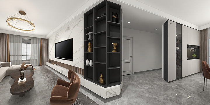 高格空间设计-泰丰林湖美地-装修设计方案