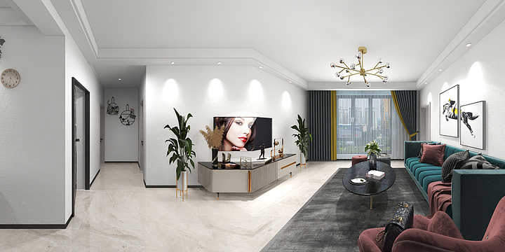 Nancy~hai-丁香玫瑰园-装修设计方案