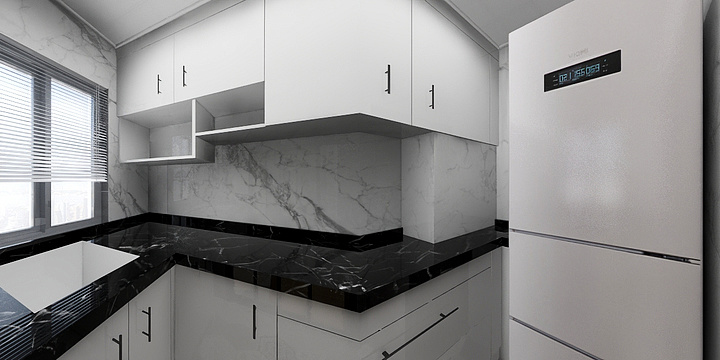 设你之所想计你之心愿-德信海德公园83.00㎡A2’3室2厅1卫1厨-装修设计方案