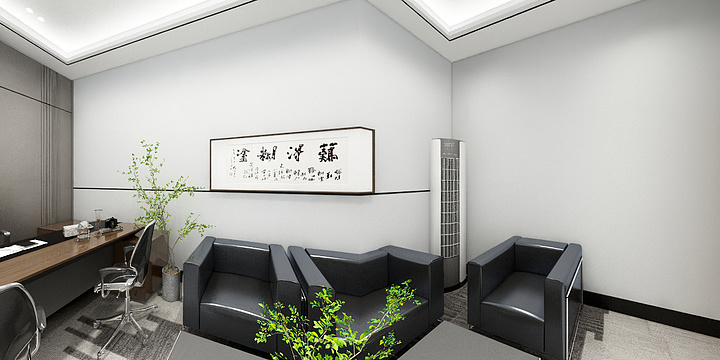 设计师大咖李洋-办公室-装修设计方案