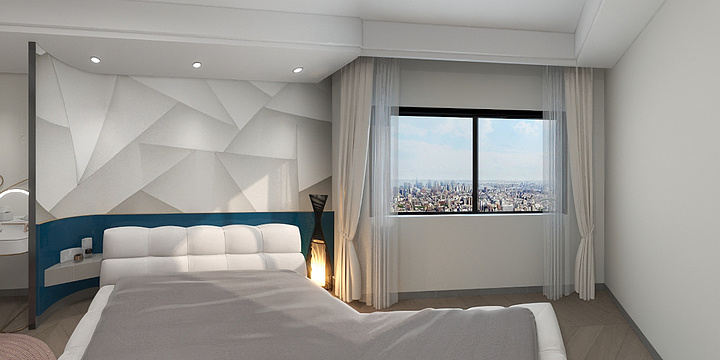 清歌12-德信海德公园83.00㎡A2’3室2厅1卫1厨-装修设计方案