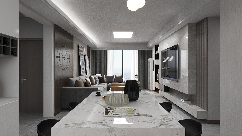 李小鹏-赵祖义.dwg-装修设计方案