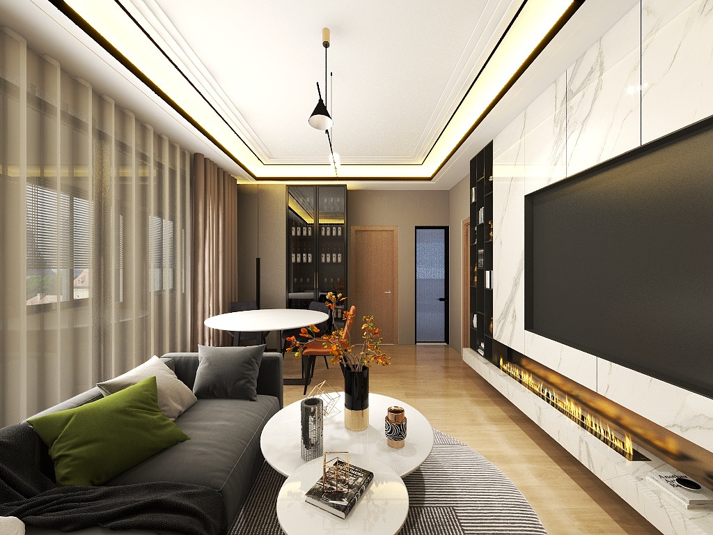 幔潇之城-瑞和园89.50㎡B户型3室2厅1卫-装修设计方案