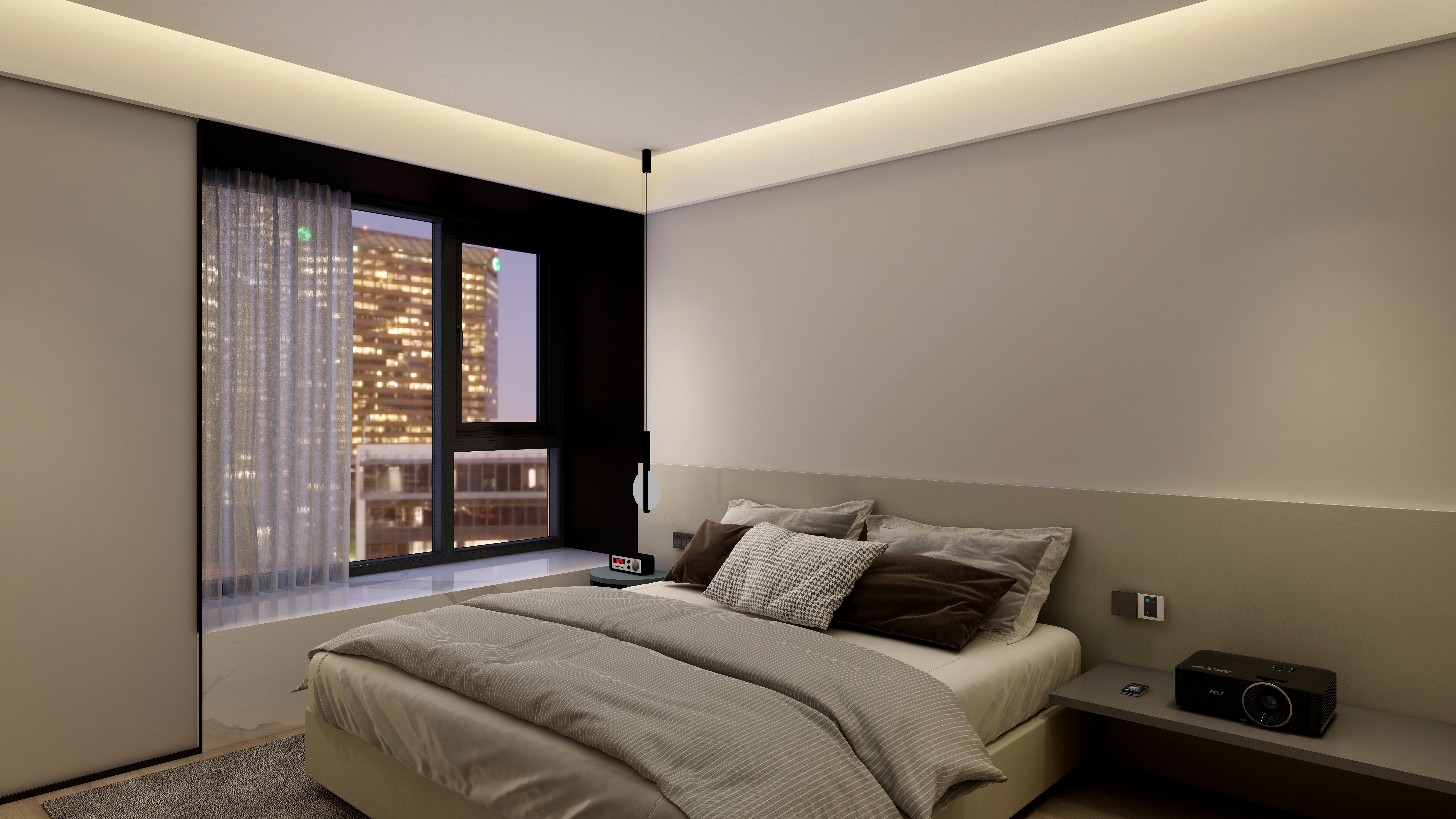 萧欢PCqk-（随心系列）竞技房系列-小莫电竞房-装修设计方案