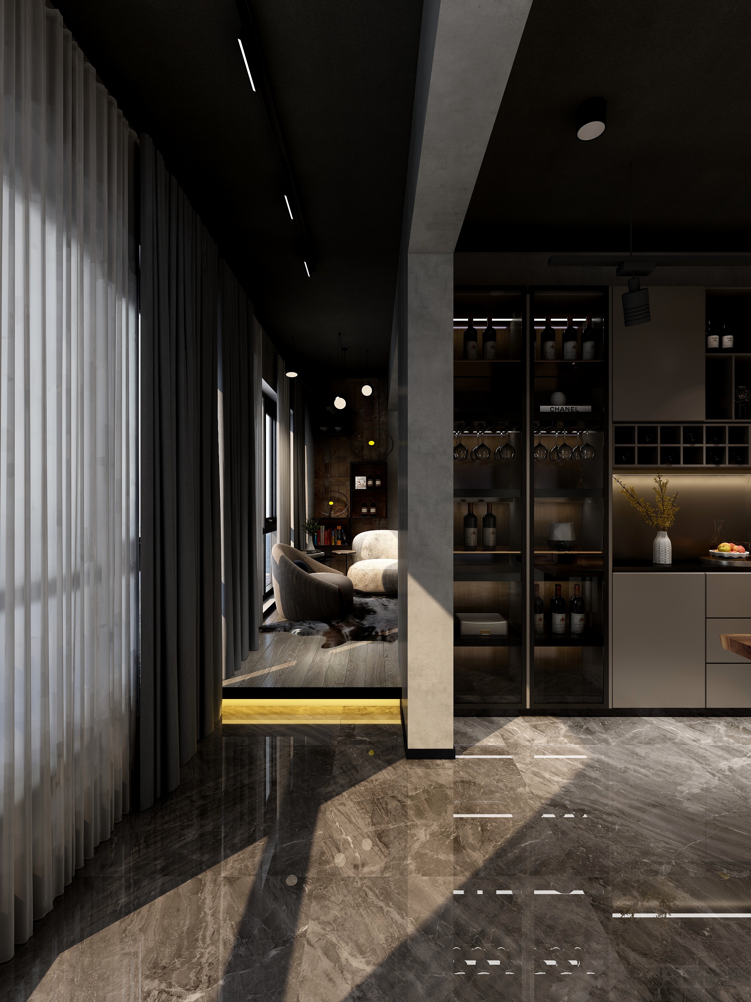 abyss呀-轻工业装修效果图