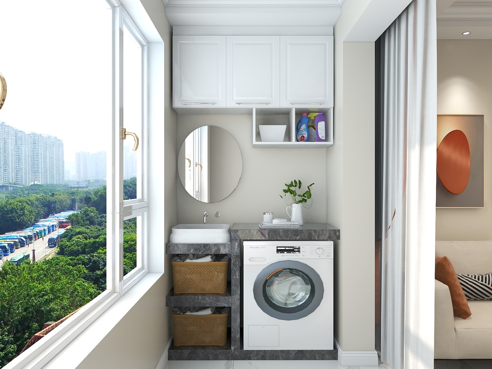 风吹财神意-大厂晨曦园18-1-401-装修设计方案