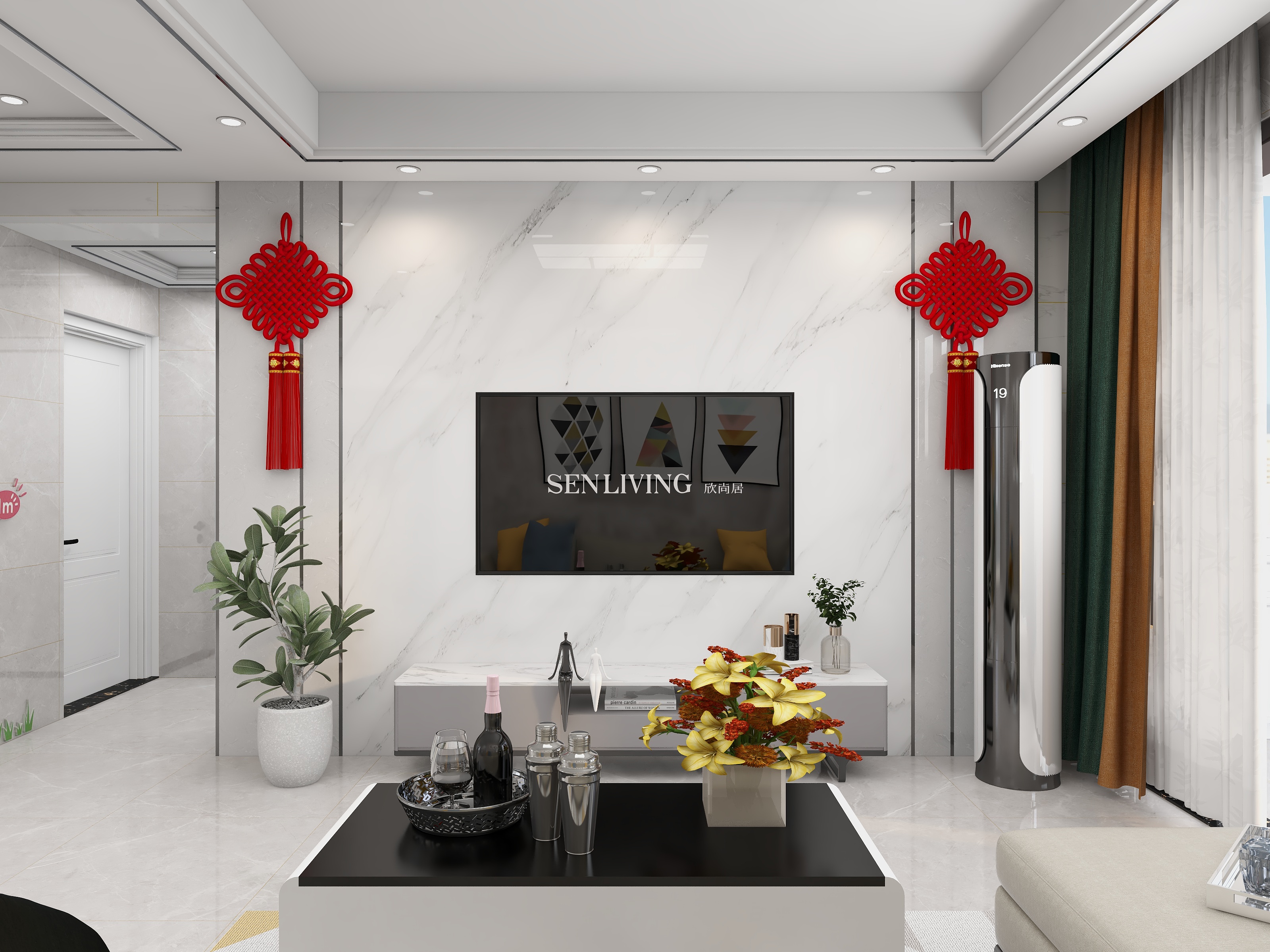 尚百年装饰设计-华利苑-装修设计方案