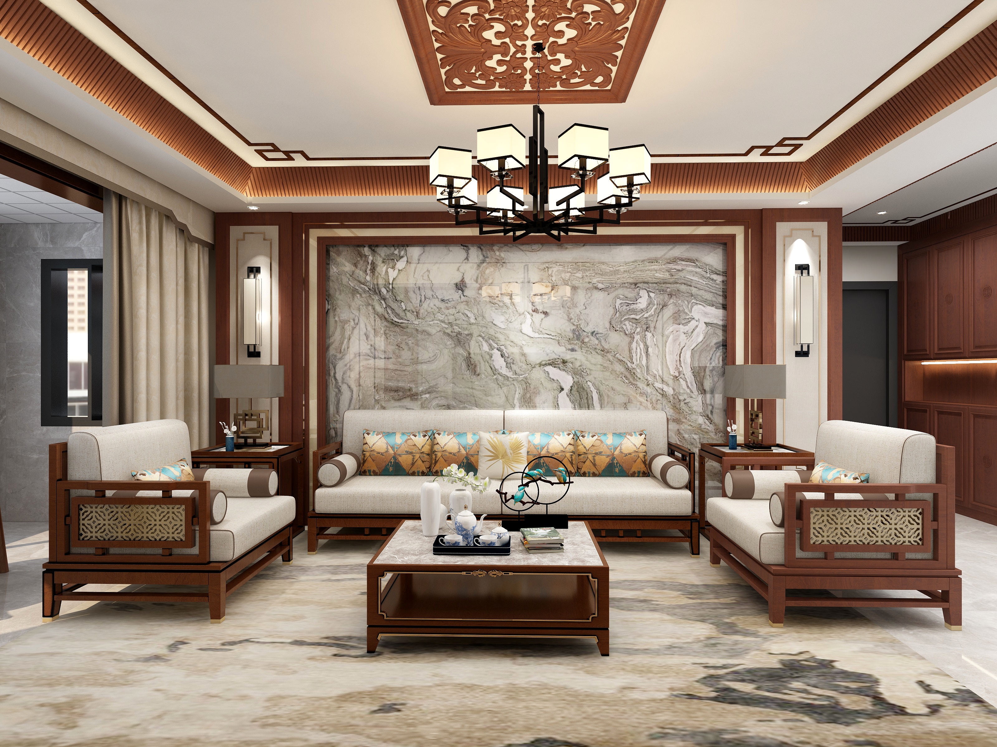 景国瑞-古典中式-装修设计方案