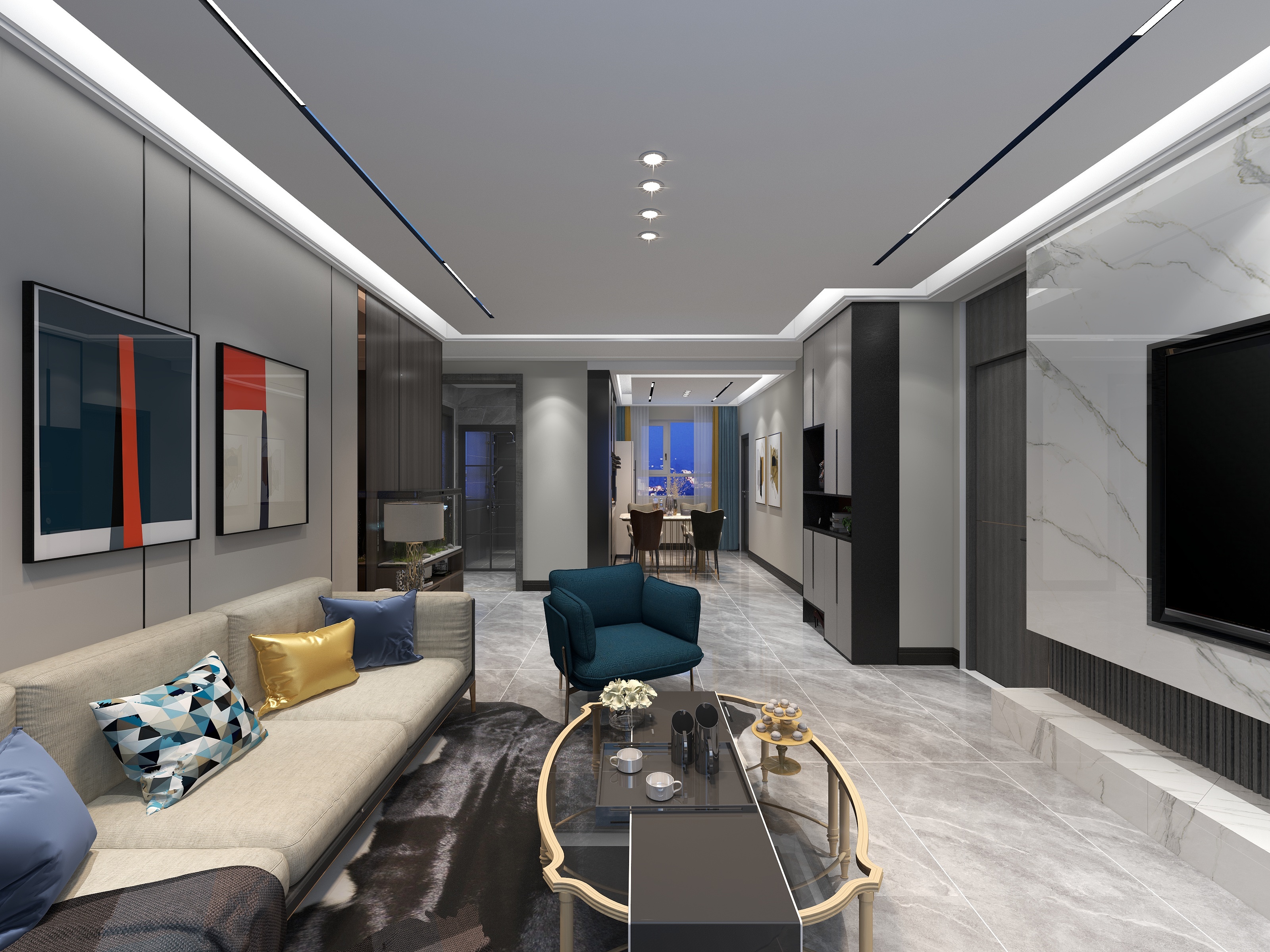 JS张-中建轻奢-装修设计方案