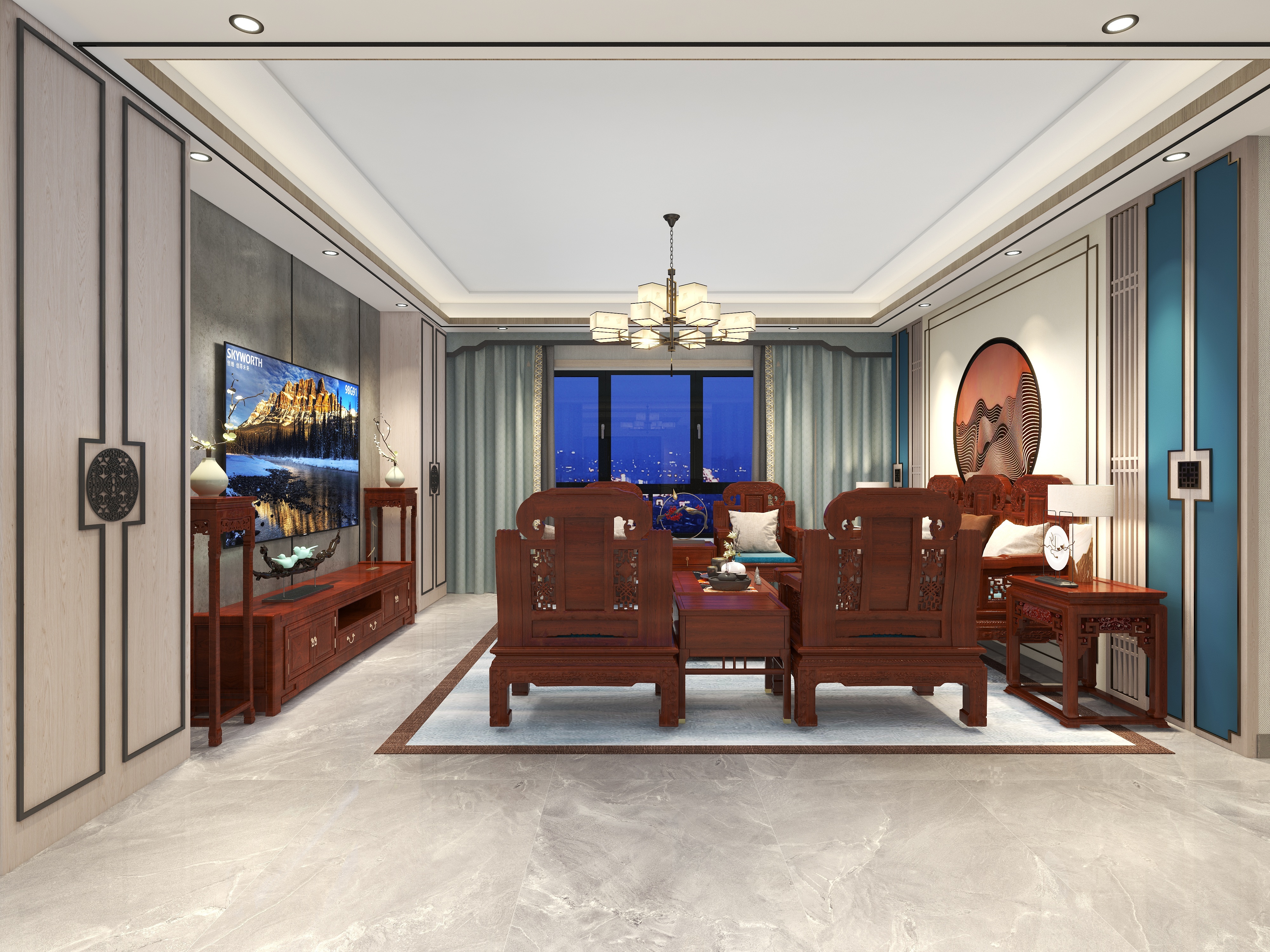 袁润泽-清苑，碧桂园装修效果图