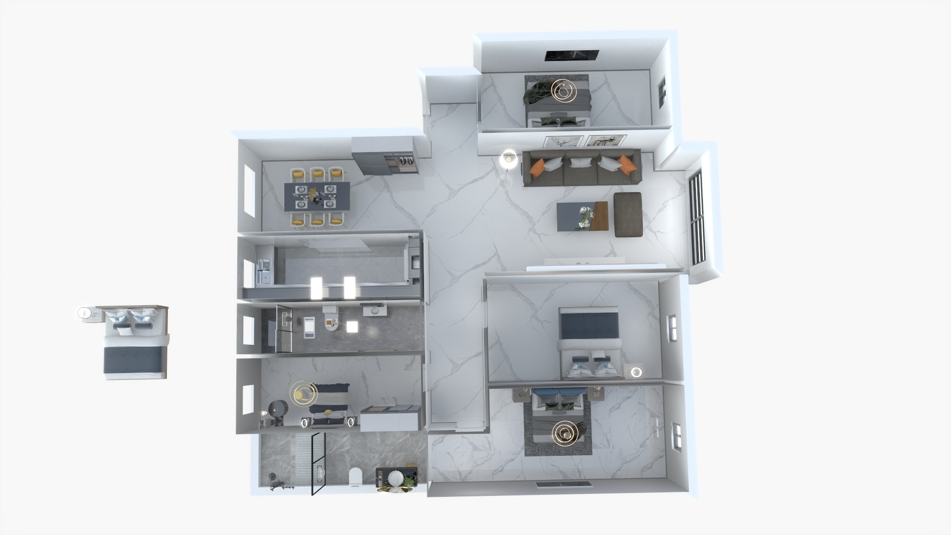 残酷温柔-未命名方案-装修设计方案