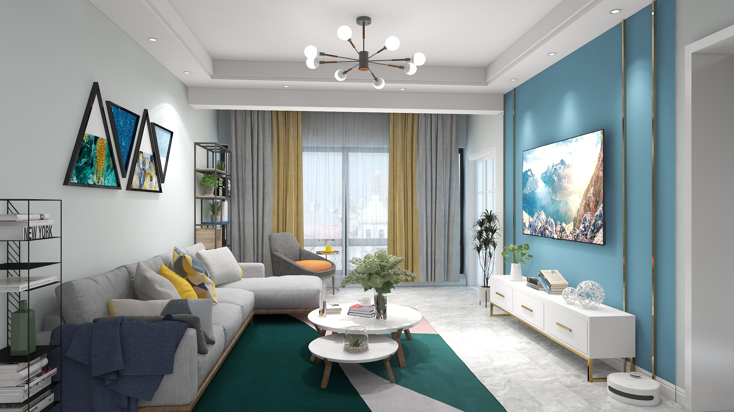 老鹰设计-万悦城-118户型-副本-装修设计方案