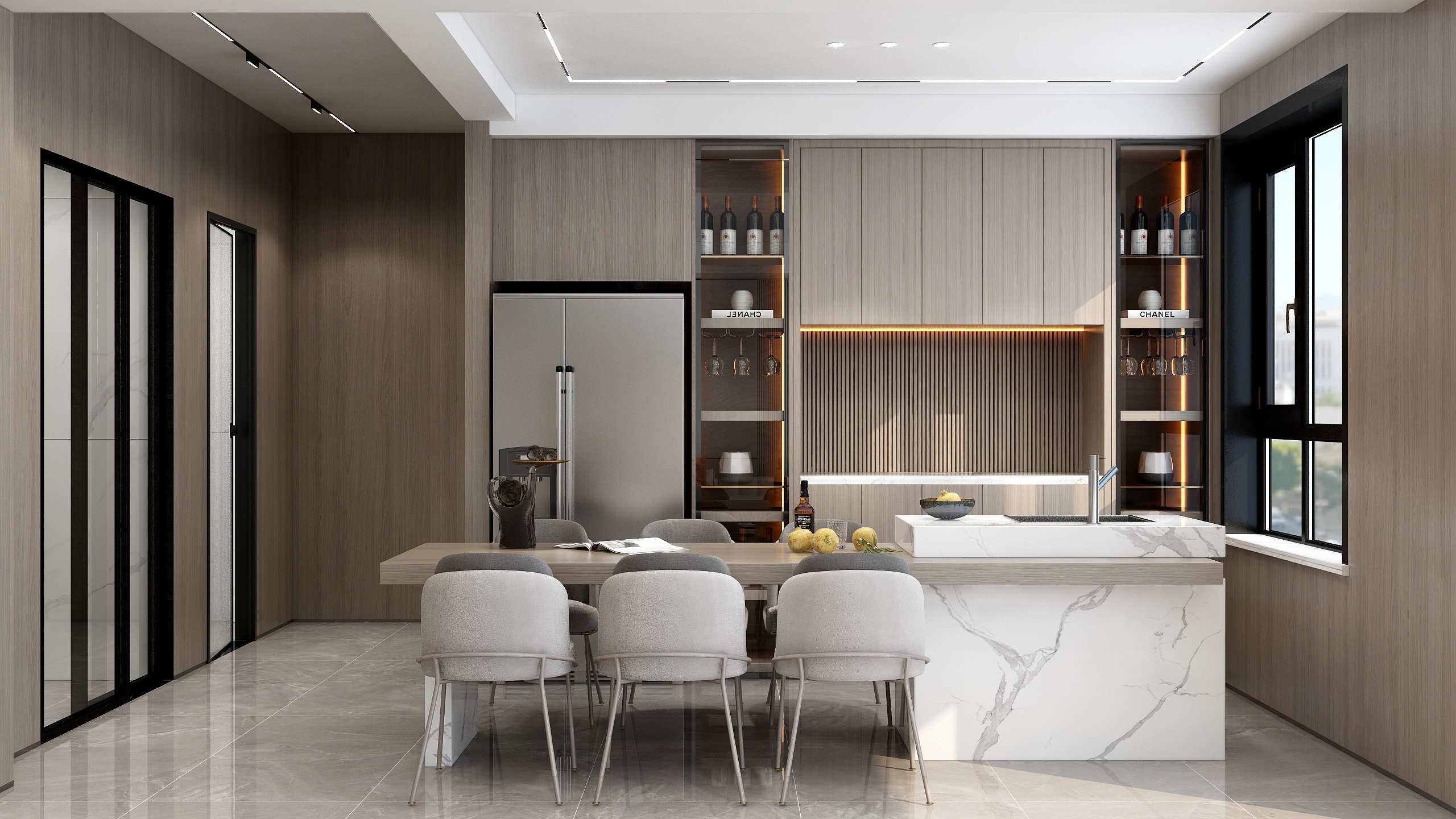 灰梦设计-中央峰景-顶跃-装修设计方案