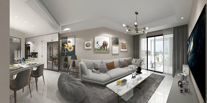 佘涛-花样年花样城五期.dxf-装修设计方案