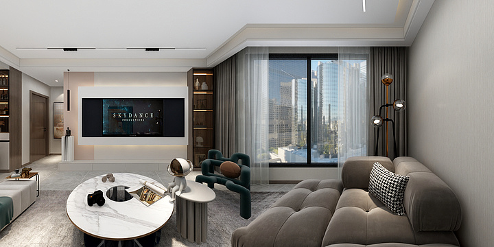 墨禾全案QSDT-绿城28-1-503-装修设计方案