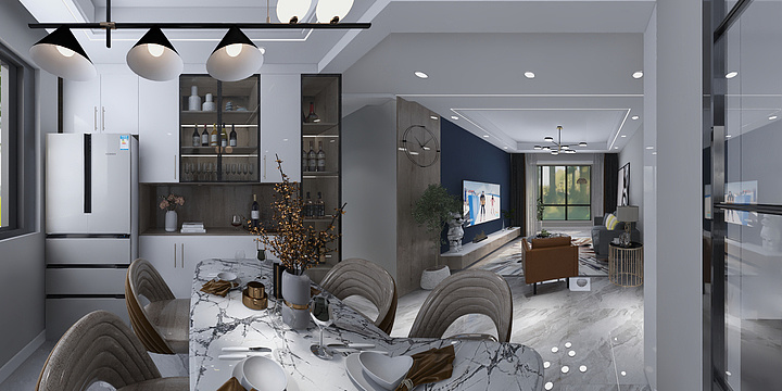 不如去远方-中天景园-装修设计方案