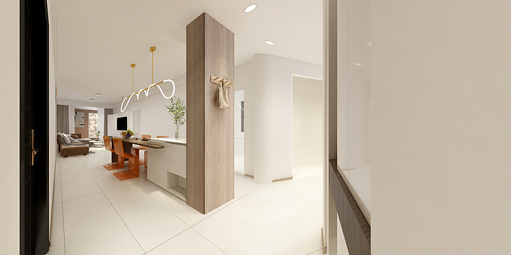 郑州屋下快装装饰设计有限公司-4-D户型意向图参考-装修设计方案