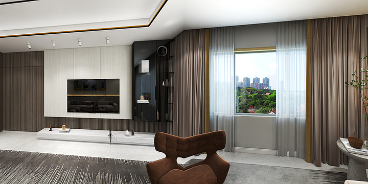 橙光设计-天域国际-装修设计方案