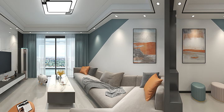 子梦设计-中房美丽沙14栋112平-装修设计方案