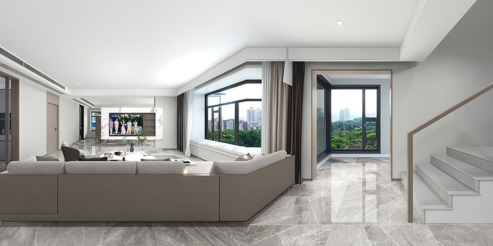 设计师杜要要-轻奢复式-装修设计方案