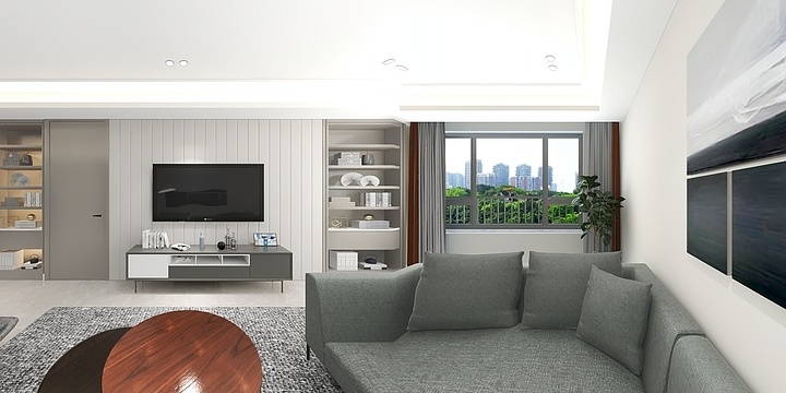 和家美宸-现代风格——凯盈17号-装修设计方案