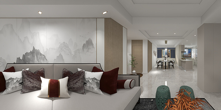 我家猫不睡觉-世濠花园.dwg-装修设计方案