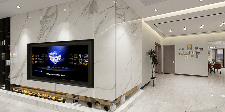 GXDW-窦店三居室.dwg-装修设计方案