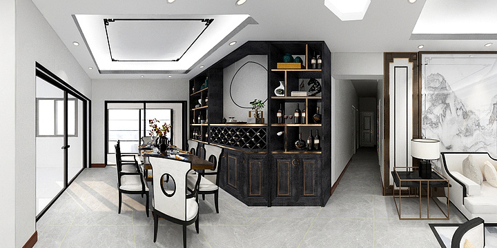 彭岗鸿-碧桂园C户型-装修设计方案