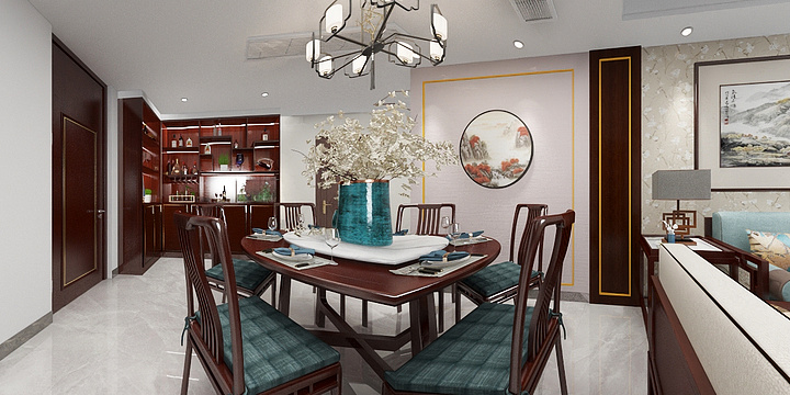 李光明-花桥2023黄城花园56-1608各房间-装修设计方案