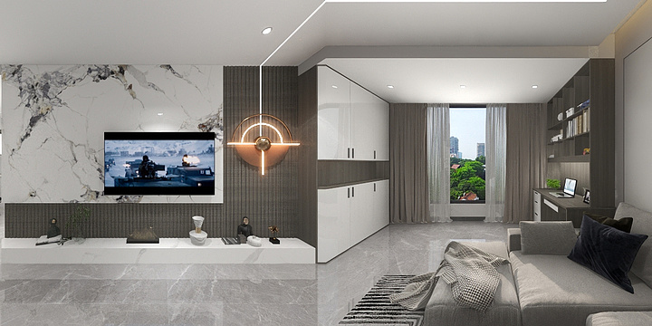 良言末素-凤凰嘉园公园里-装修设计方案