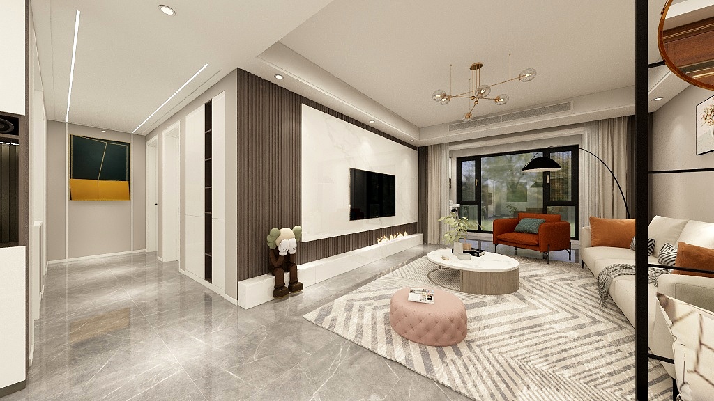 霍山宏创装饰-合肥蜀丽苑.dwg-装修设计方案