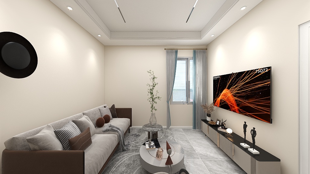 156****2214quYX-幸福小区G1二单元802.dwg-装修设计方案