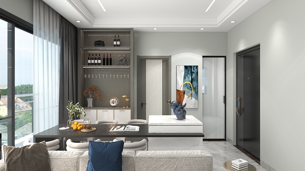 ATripWithYou-瑞和园89.50㎡B户型3室2厅1卫-装修设计方案