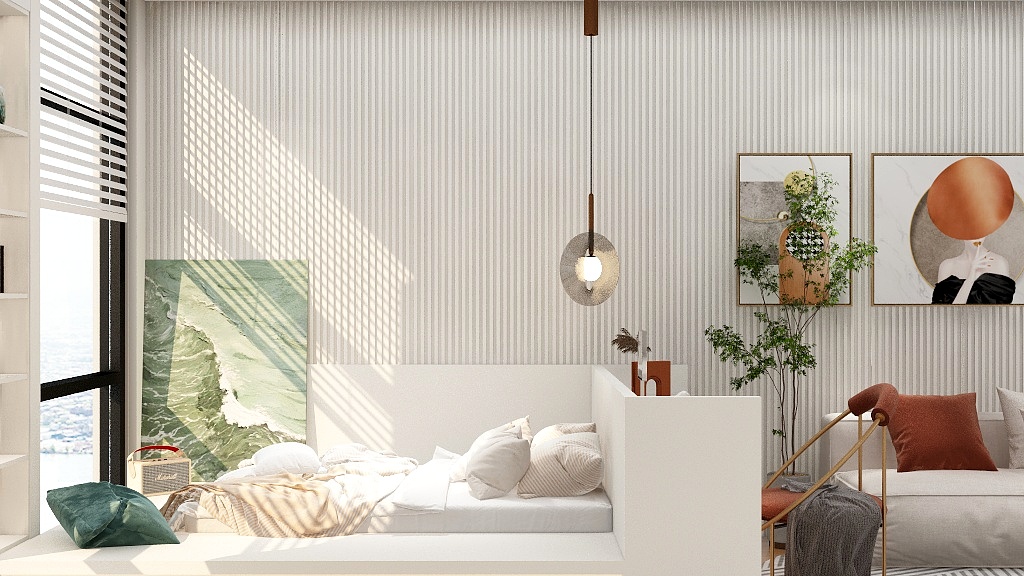 曹伟成-璟胡SOHO北户型-装修设计方案