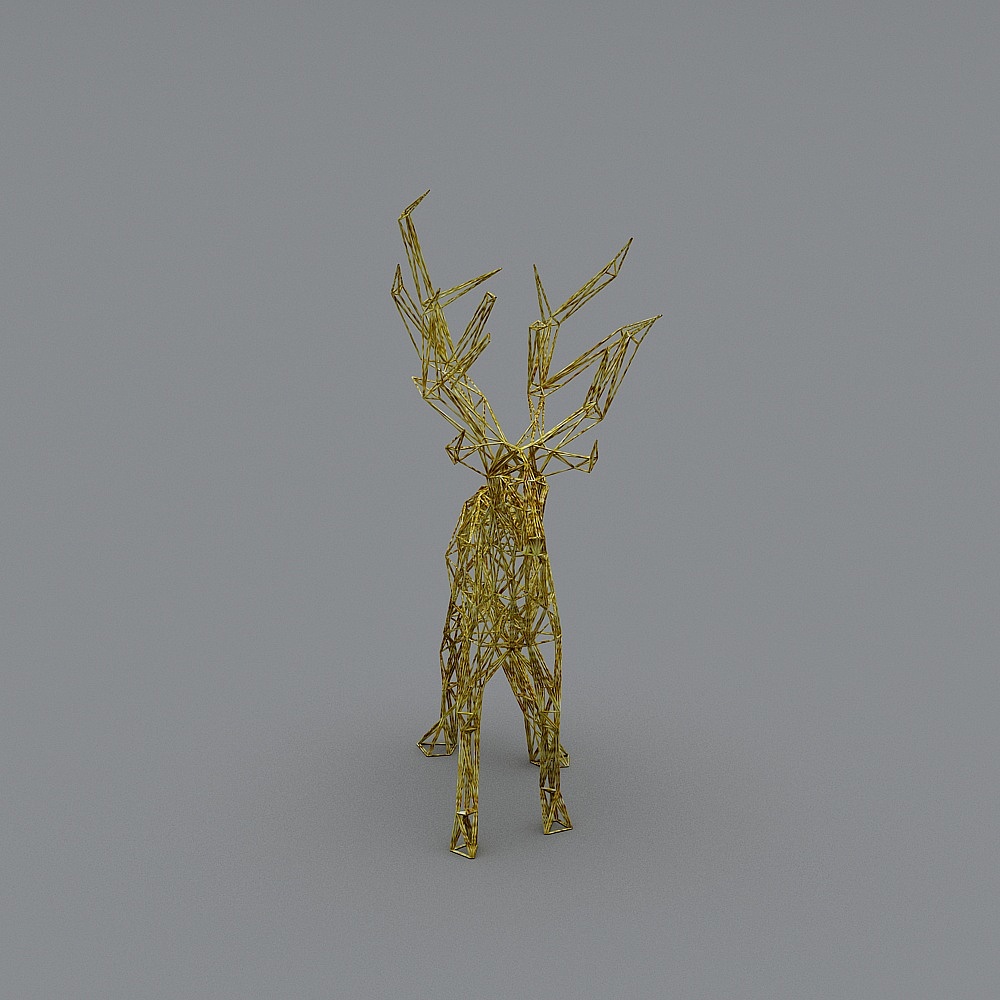 圣诞节-圣诞树3D模型 ID_849128-1